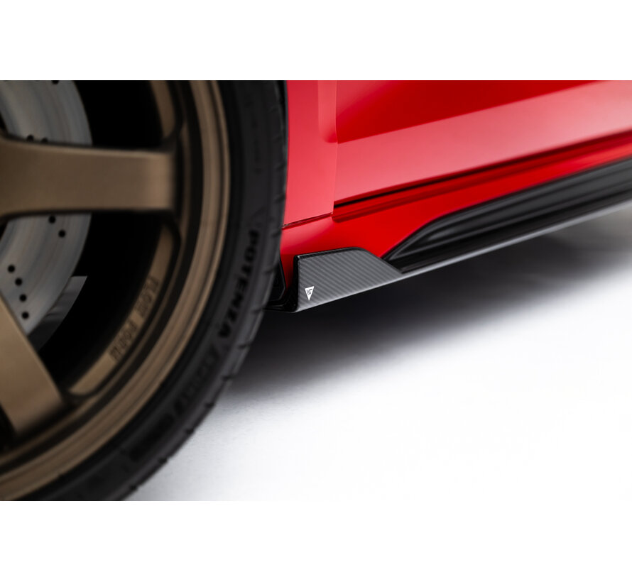 Maxton Design Set of Prepreg Carbon Splitters Audi RS3 Sedan 8Y Facelift