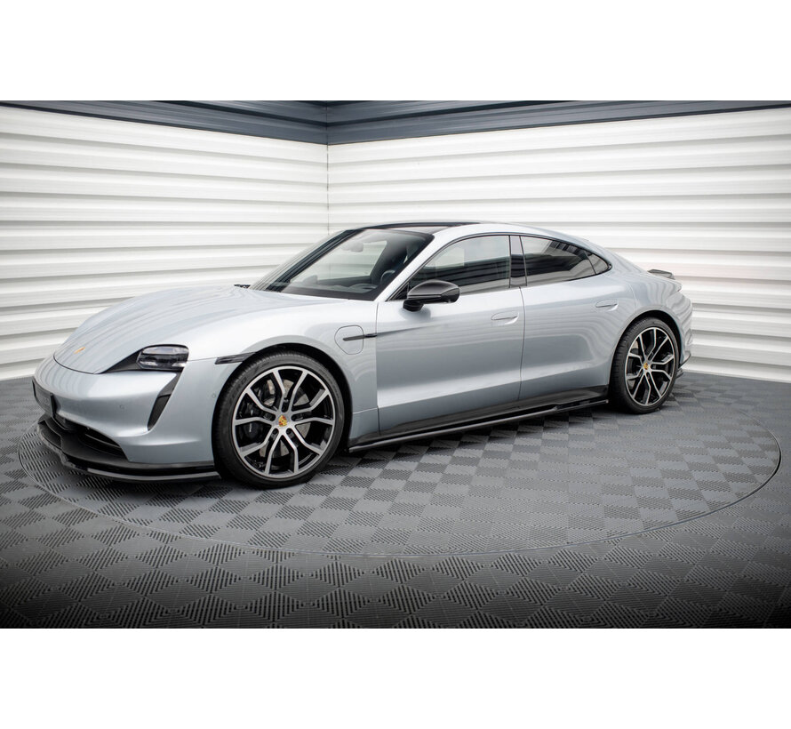 Maxton Design Set of Splitters Porsche Taycan / Taycan 4 / Taycan 4S / Taycan GTS Mk1