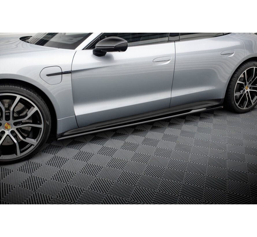 Maxton Design Set of Splitters Porsche Taycan / Taycan 4 / Taycan 4S / Taycan GTS Mk1