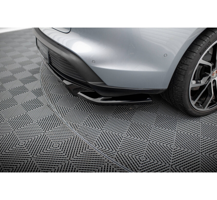 Maxton Design Set of Splitters Porsche Taycan / Taycan 4 / Taycan 4S / Taycan GTS Mk1