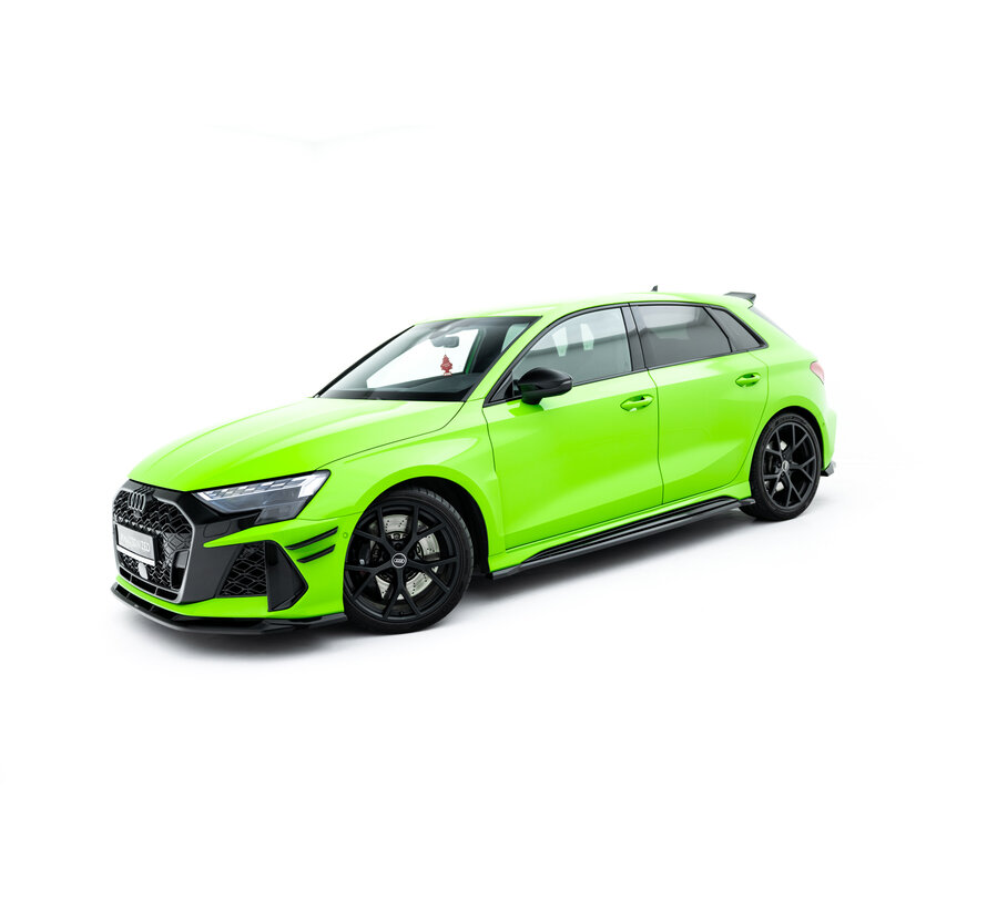 Maxton Design Side Skirts Diffusers V.1 Audi RS3 Sportback 8Y Facelift