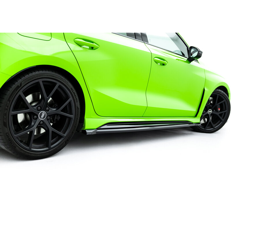 Maxton Design Side Skirts Diffusers V.1 Audi RS3 Sportback 8Y Facelift