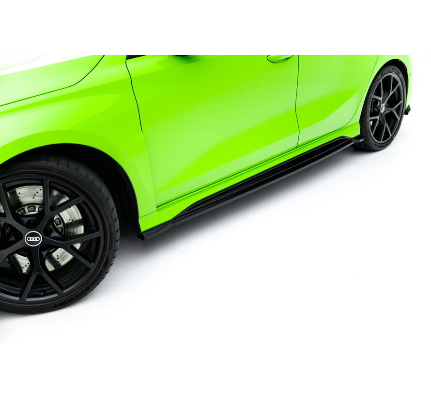 Maxton Design Side Skirts Diffusers V.1 Audi RS3 Sportback 8Y Facelift