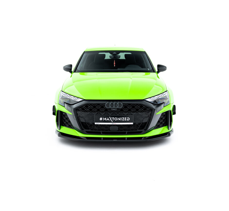 Maxton Design Front Splitter V.1 Audi RS3 Sportback 8Y Facelift
