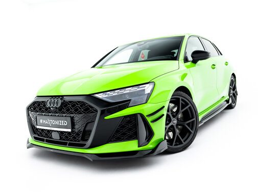 Maxton Design Maxton Design Front Splitter V.2 Audi RS3 Sportback 8Y Facelift