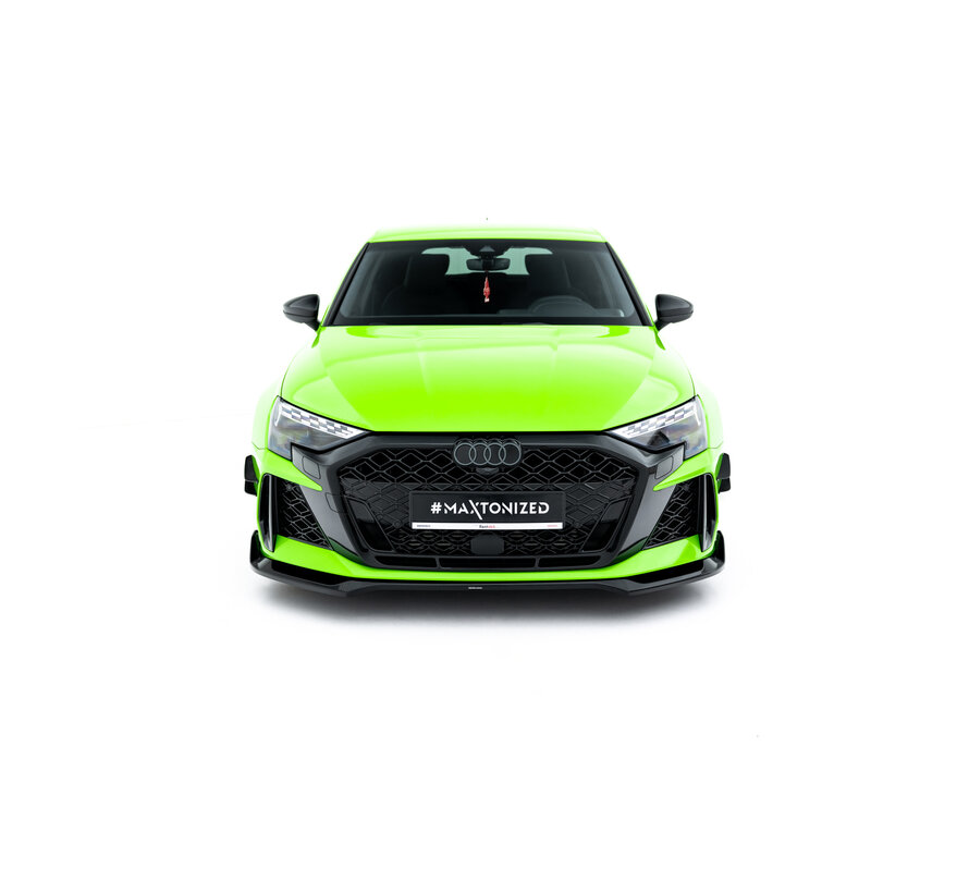 Maxton Design Front Splitter V.2 Audi RS3 Sportback 8Y Facelift
