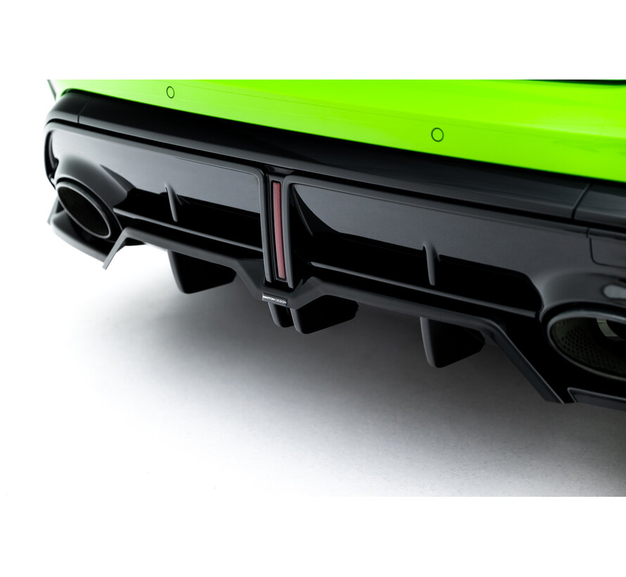 Maxton Design Rear Splitter (with vertical bars) V.1 Audi RS3 Sportback 8Y Facelift