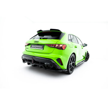 Maxton Design Maxton Design Rear Splitter (with vertical bars) V.2 Audi RS3 Sportback 8Y Facelift