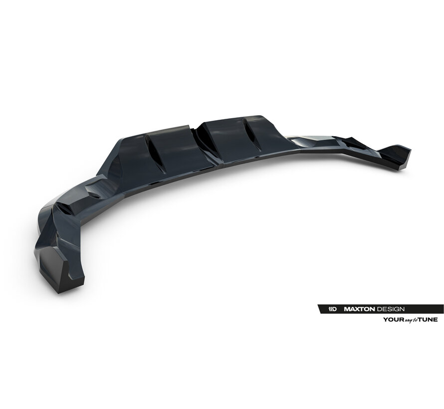 Maxton Design Rear Splitter (with vertical bars) V.3 Audi RS3 Sportback 8Y Facelift