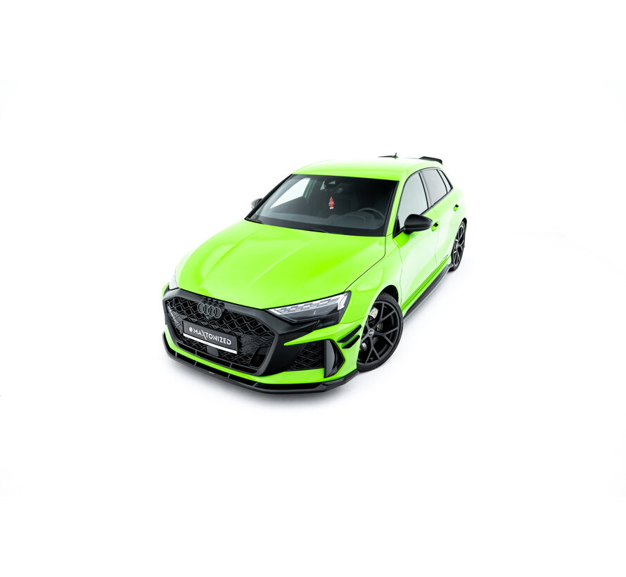 Maxton Design Set of Splitters V.1 Audi RS3 Sportback 8Y Facelift