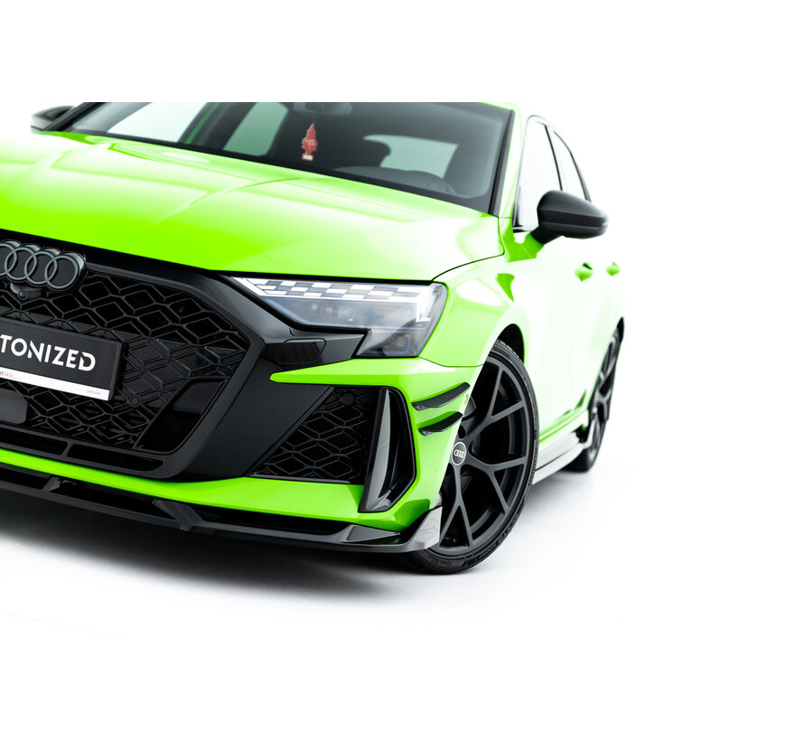 Maxton Design Set of Splitters V.2 Audi RS3 Sportback 8Y Facelift