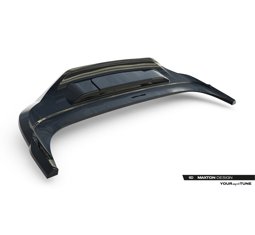 Maxton Design Rear Splitter (with vertical bars) Volkswagen Tiguan R-Line Mk3