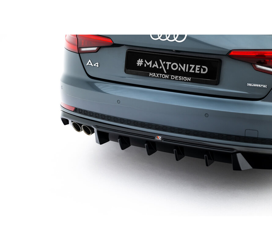 Maxton Design Rear Valance V.2 Audi A4 S-Line Sedan / Avant B9