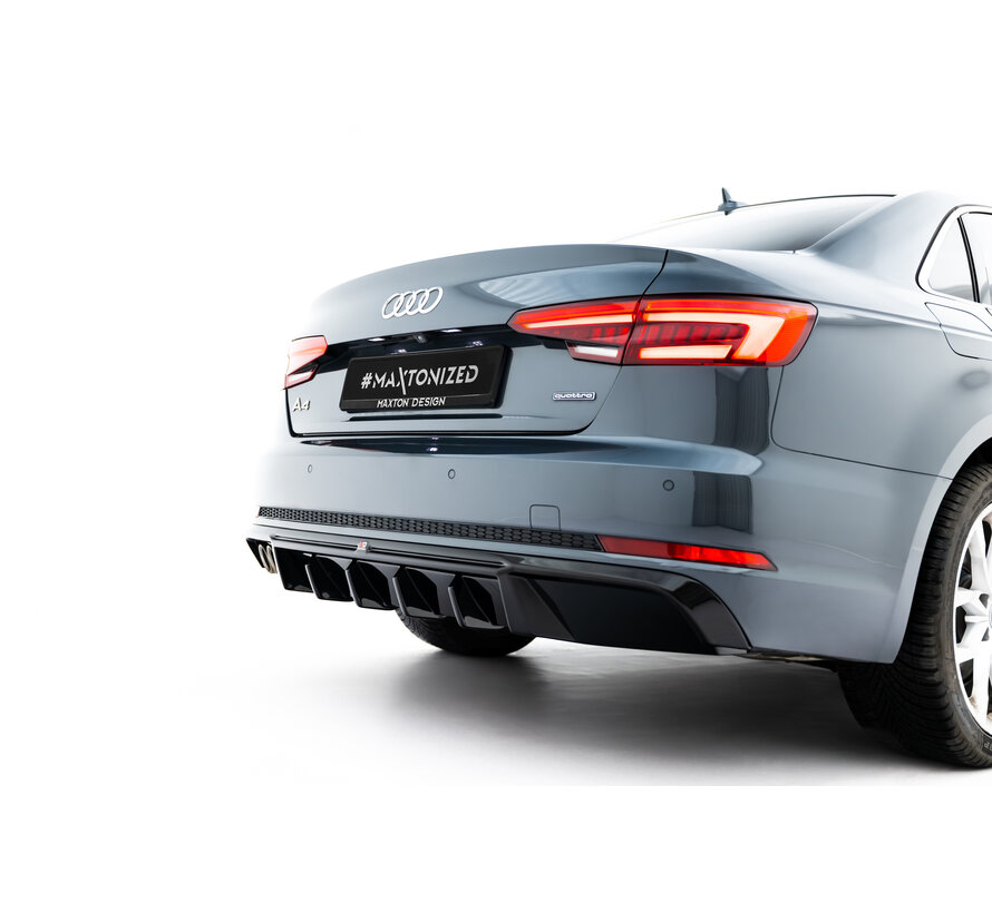 Maxton Design Rear Valance V.2 Audi A4 S-Line Sedan / Avant B9