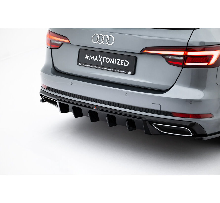 Maxton Design Rear Valance Audi A4 / A4 S-Line Sedan / Avant B9