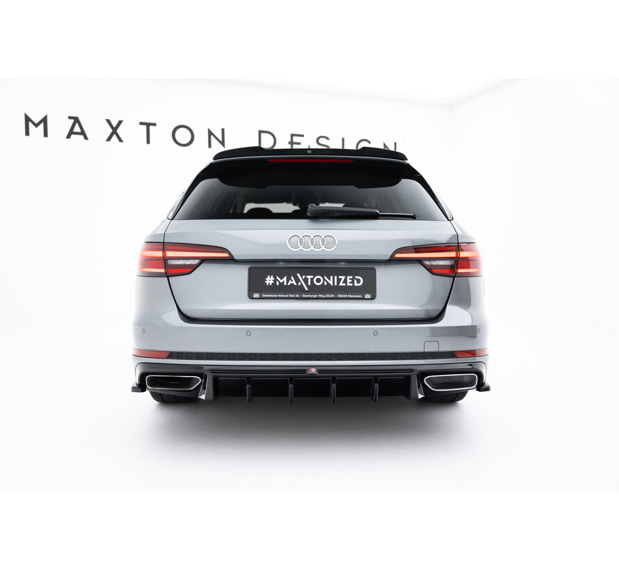Maxton Design Rear Valance Audi A4 / A4 S-Line Sedan / Avant B9