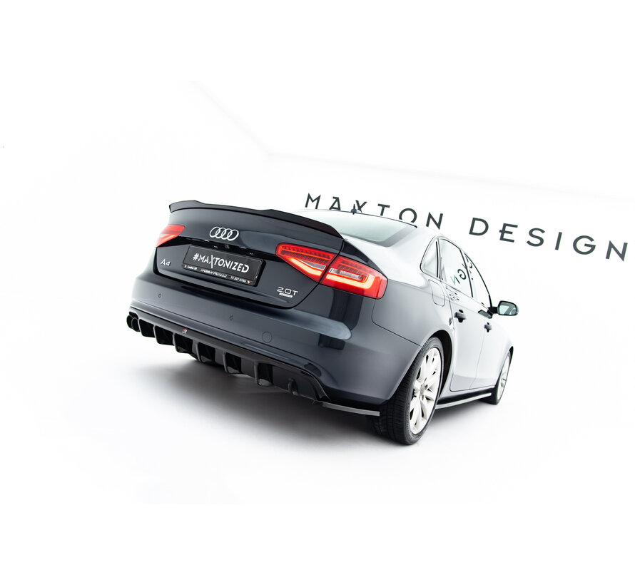 Maxton Design Rear Side Splitters Audi A4 B8 Facelift