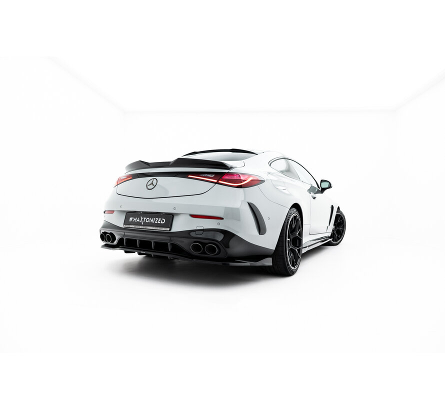 Maxton Design Rear Splitter (with vertical bars) Mercedes-AMG CLE 53 Aero C236