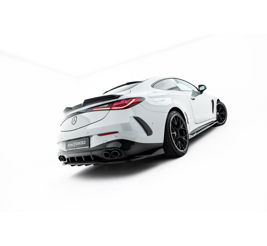 Maxton Design Rear Splitter (with vertical bars) Mercedes-AMG CLE 53 Aero C236