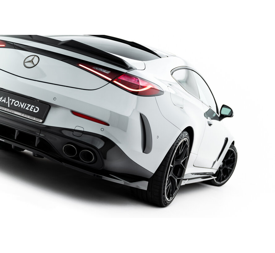Maxton Design Rear Splitter (with vertical bars) Mercedes-AMG CLE 53 Aero C236