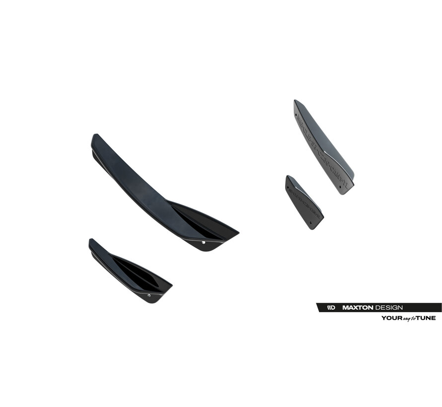 Maxton Design Front Bumper Wings (Canards) Mercedes-AMG CLE 53 Aero C236