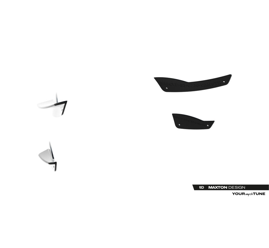 Maxton Design Front Bumper Wings (Canards) Mercedes-AMG CLE 53 Aero C236
