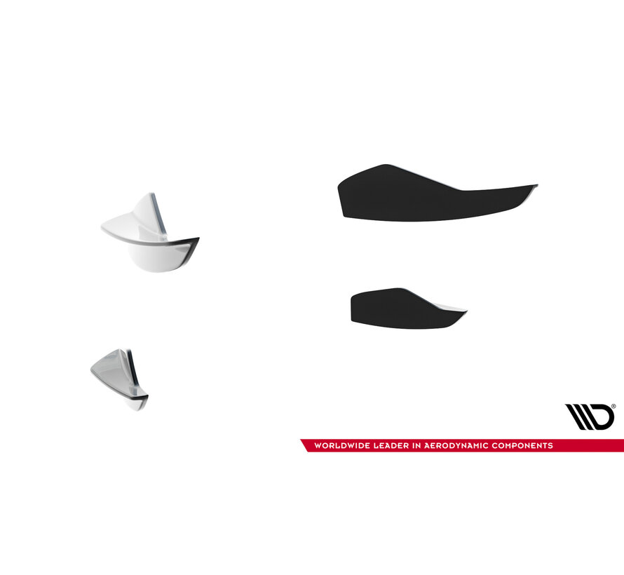 Maxton Design Front Bumper Wings (Canards) Audi A5 S-Line / S5 Sedan / Avant B10