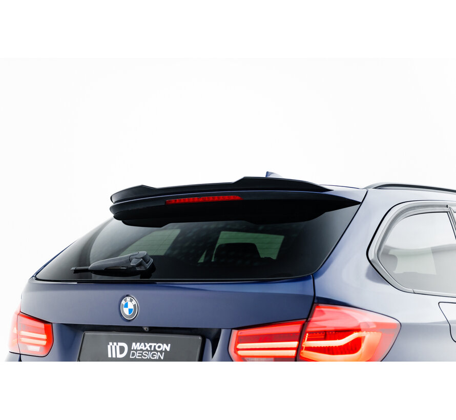 Maxton Design Spoiler Cap passend voor BMW 3 M-Pack Touring F31 / F31 Facelift