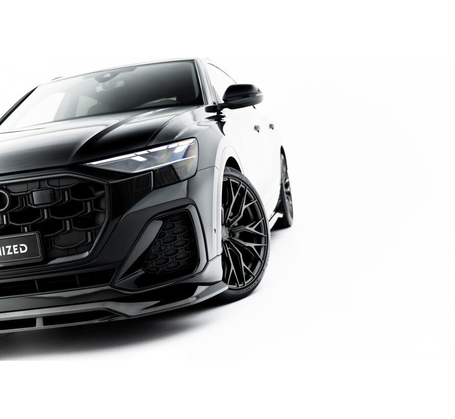 Maxton Design Prepreg Carbon Fiber Front Splitter Audi SQ8 / Q8 S-Line Mk1 Facelift