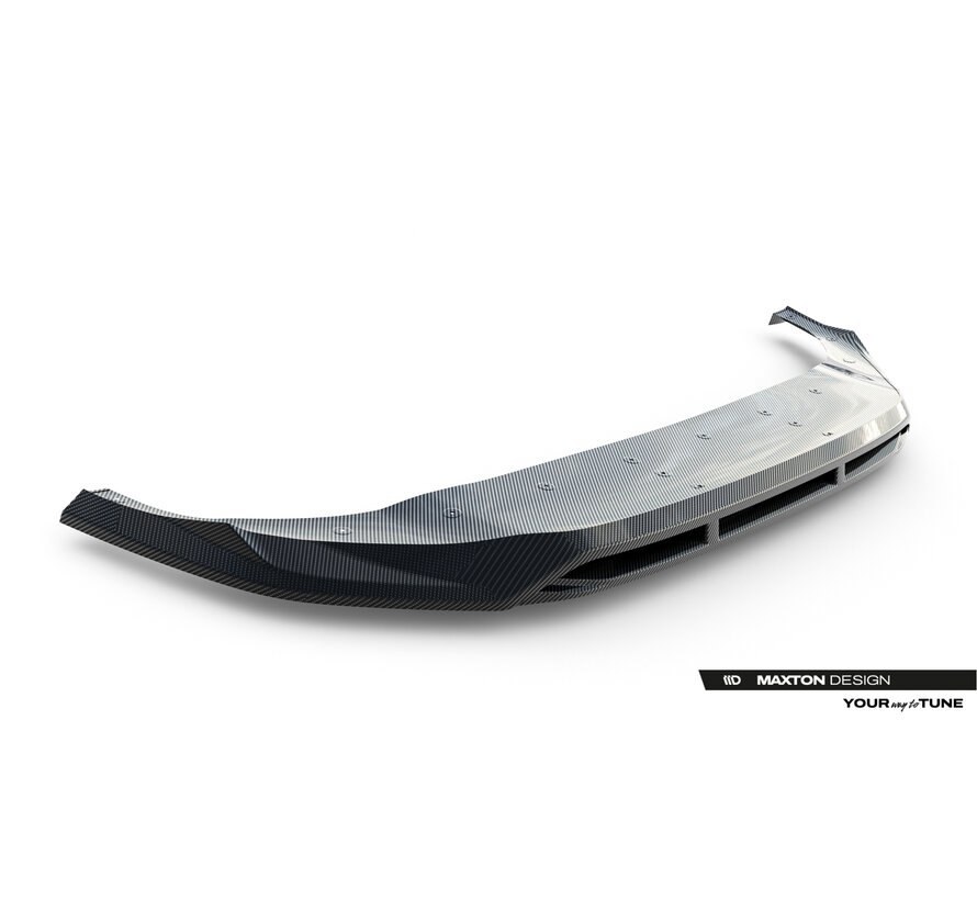 Maxton Design Prepreg Carbon Fiber Front Splitter Audi SQ8 / Q8 S-Line Mk1 Facelift