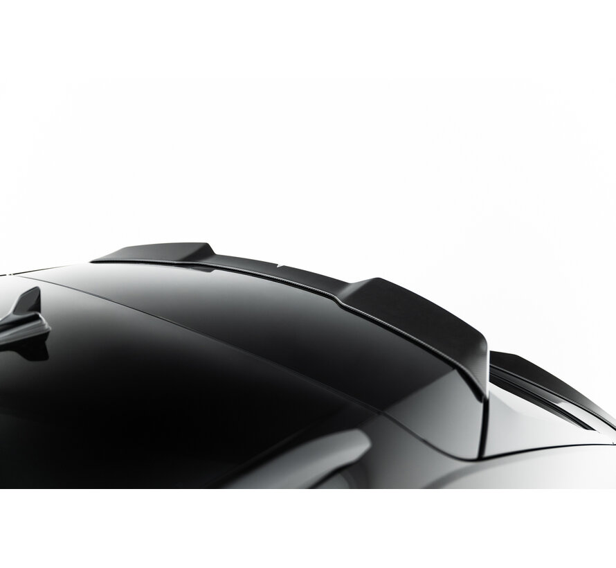 Maxton Design Prepreg Carbon Fiber Tailgate Spoiler (Upper) Audi SQ8 / Q8 S-Line Mk1 Facelift