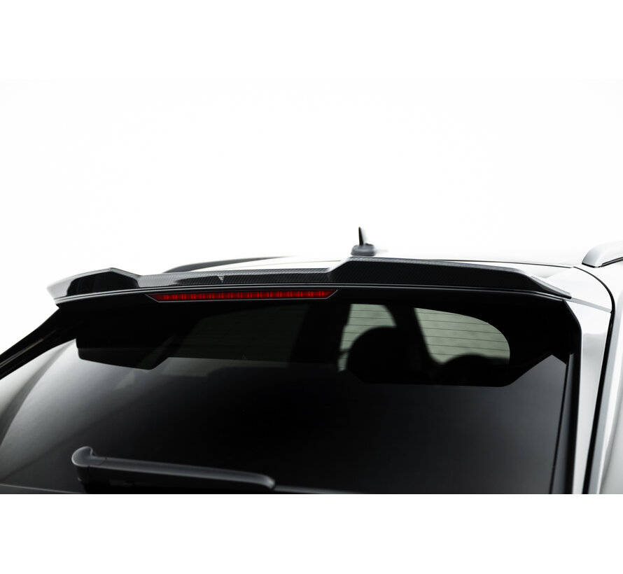 Maxton Design Prepreg Carbon Fiber Tailgate Spoiler (Upper) Audi SQ8 / Q8 S-Line Mk1 Facelift
