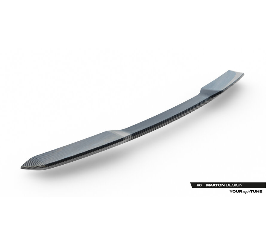 Maxton Design Prepreg Carbon Fiber Tailgate Spoiler (Upper) Audi SQ8 / Q8 S-Line Mk1 Facelift