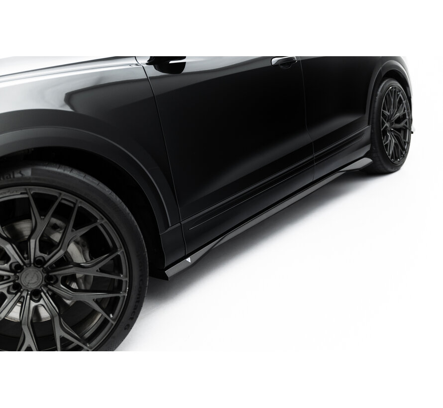 Maxton Design Prepreg Carbon Fiber Side Skirts Audi SQ8 / Q8 S-Line Mk1 Facelift