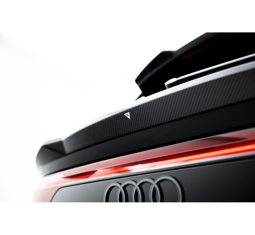 Maxton Design Prepreg Carbon Fiber Tailgate Spoiler (Lower) Audi SQ8 / Q8 S-Line Mk1 Facelift