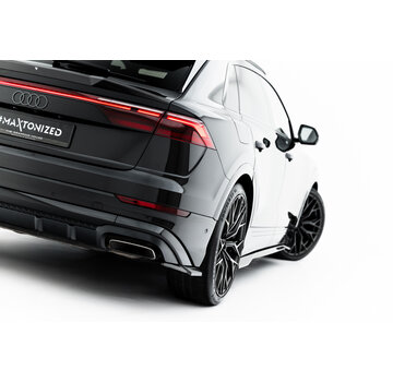Maxton Design Maxton Design Prepreg Carbon Fiber Rear Side Splitters Audi Q8 S-Line Mk1 Facelift