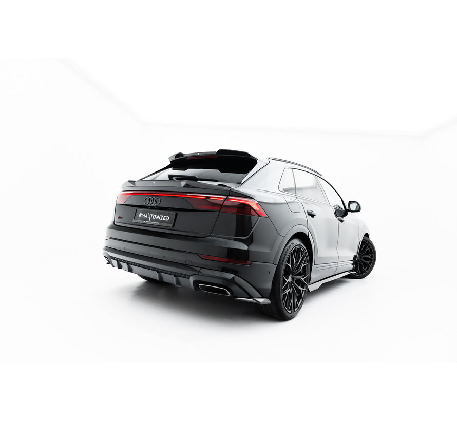 Maxton Design Prepreg Carbon Fiber Rear Side Splitters Audi Q8 S-Line Mk1 Facelift