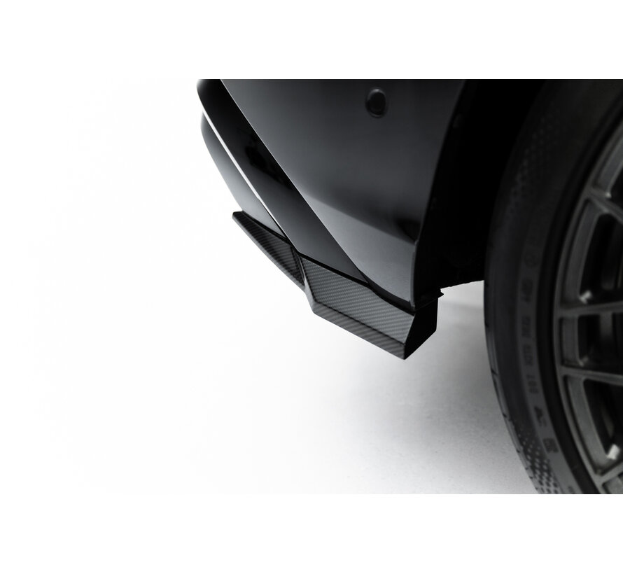 Maxton Design Prepreg Carbon Fiber Rear Side Splitters Audi Q8 S-Line Mk1 Facelift