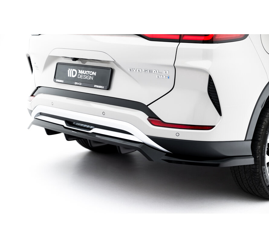 Maxton Design Rear Splitter (with vertical bars) BYD Seal U Mk1
