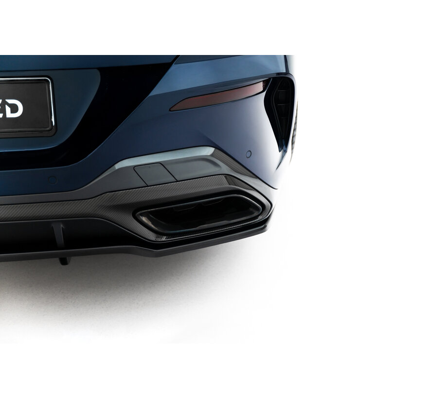 Maxton Design Rear Splitter (with vertical bars) BMW 8 Gran Coupe M-Pack G16