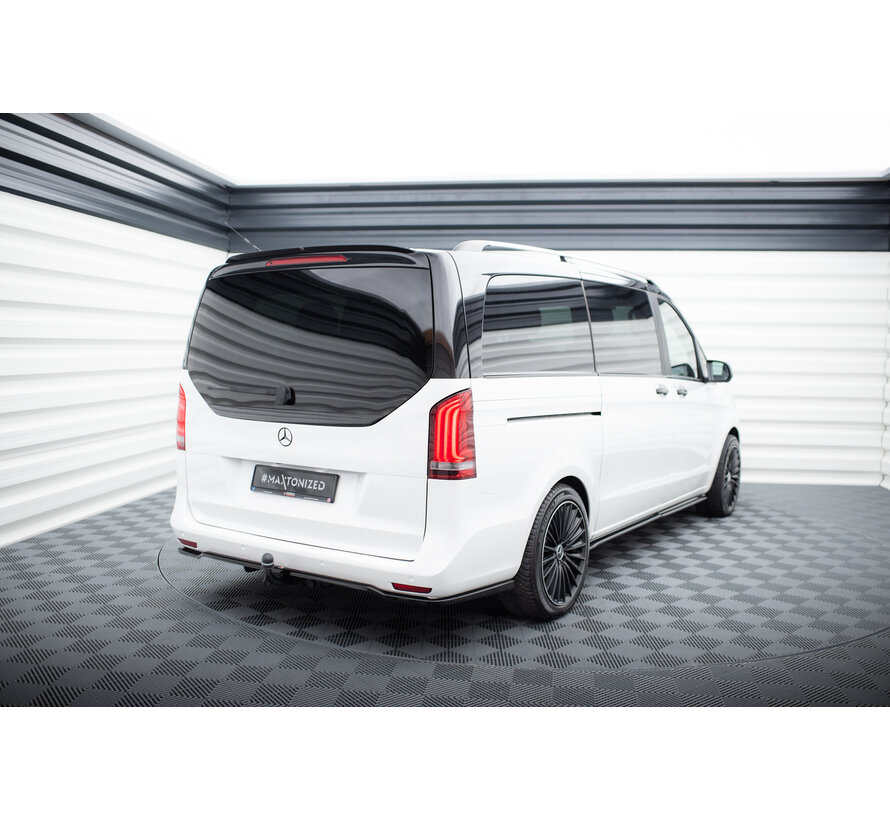 Maxton Design Rear Splitter (with vertical bars) Mercedes-Benz Vito Extra Long W447