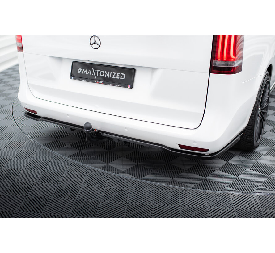 Maxton Design Rear Splitter (with vertical bars) Mercedes-Benz Vito Extra Long W447