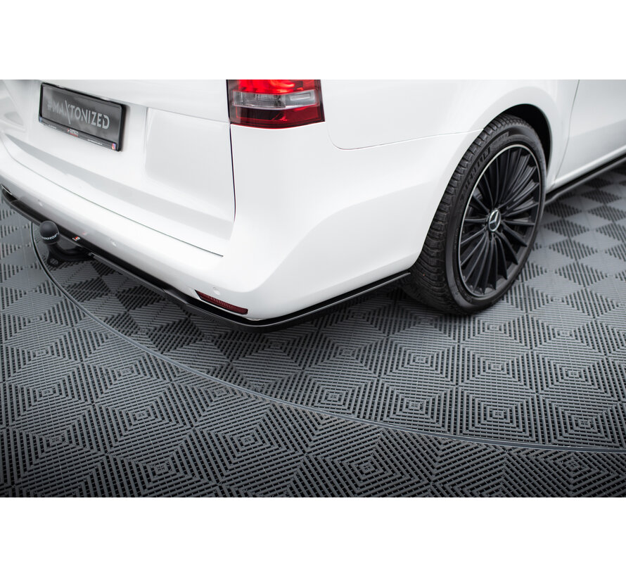 Maxton Design Rear Splitter (with vertical bars) Mercedes-Benz Vito Extra Long W447