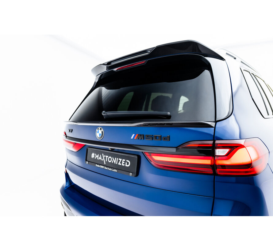 Maxton Design Prepreg Carbon Fiber Tailgate Spoiler (Lower) BMW X7 M-Pack G07