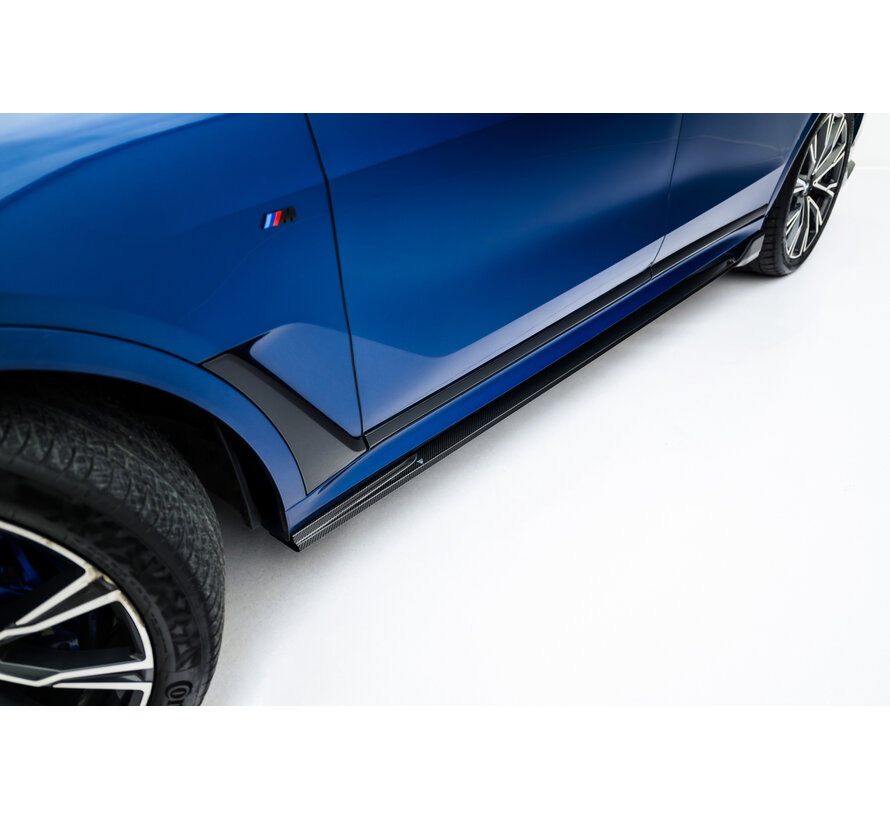 Maxton Design Prepreg Carbon Fiber Side Skirts BMW X7 M-Pack G07