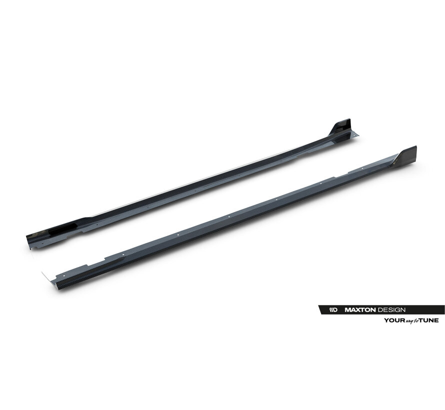 Maxton Design Prepreg Carbon Fiber Side Skirts BMW X7 M-Pack G07