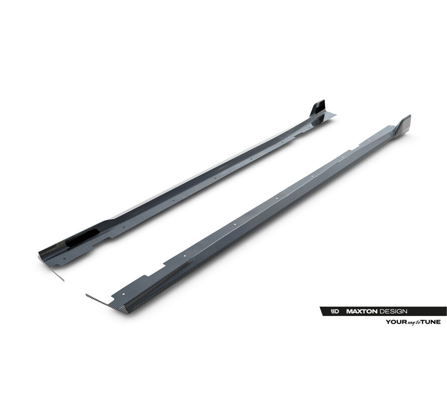 Maxton Design Prepreg Carbon Fiber Side Skirts BMW X7 M-Pack G07