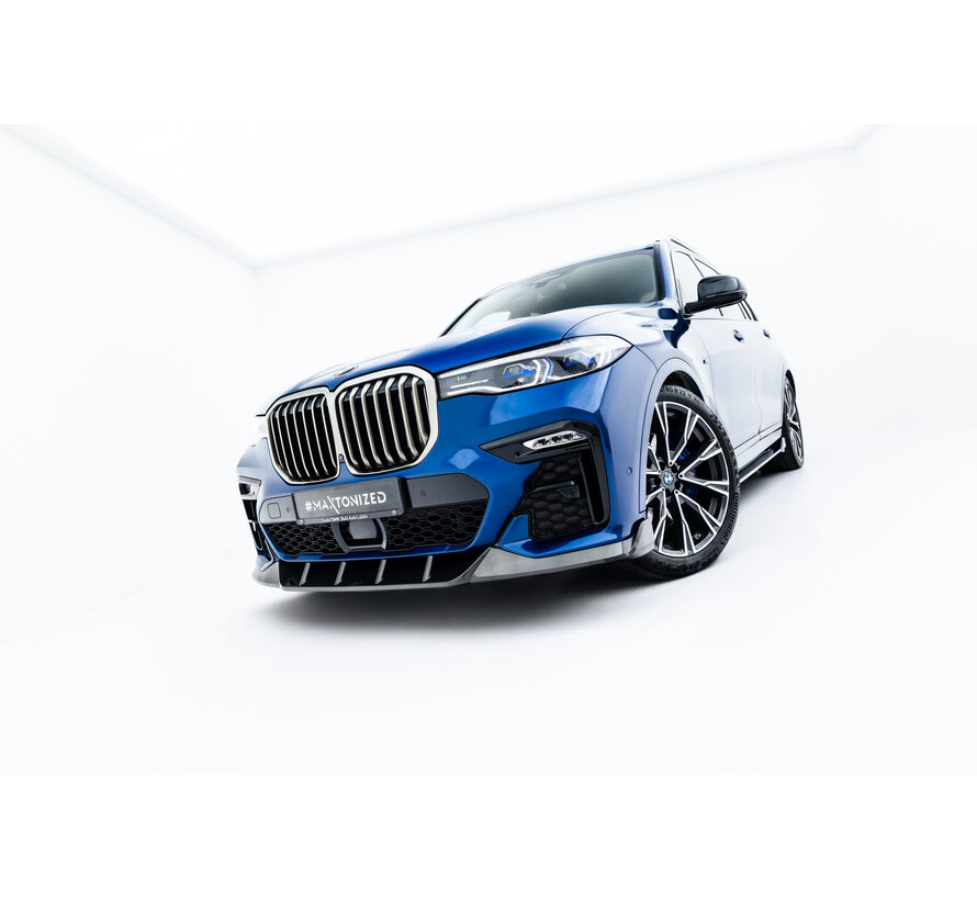 Maxton Design Prepreg Carbon Fiber Front Splitter BMW X7 M-Pack G07