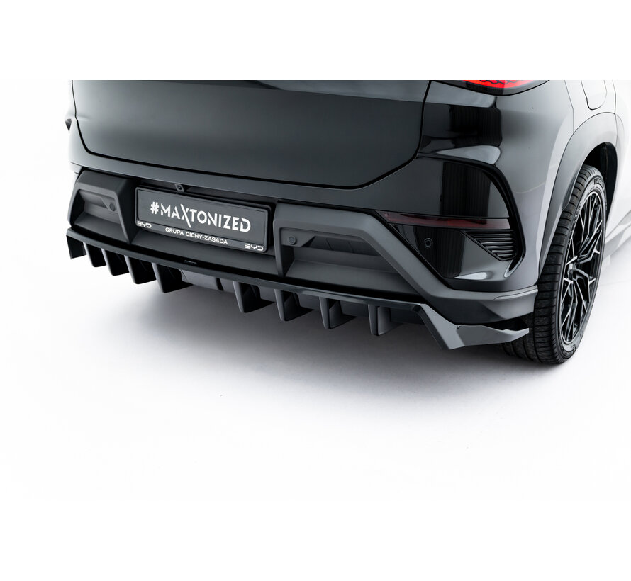 Maxton Design Rear Splitter (with vertical bars) BYD Sealion 7 Mk1