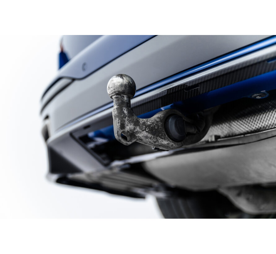 Maxton Design Prepreg Carbon Fiber Rear Diffuser BMW X7 M-Pack G07 / G07 Facelift (version with towbar)